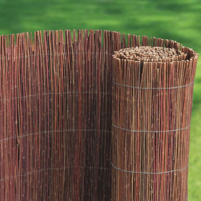 5m Length Premium Willow Fencing Screening Rolls